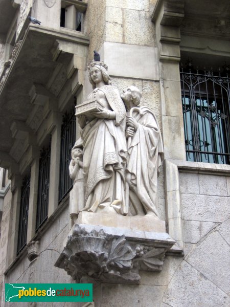 Barcelona - Edifici de la Caixa (Via Laietana) (Foto: Albert Esteves, 2006) Barcelona - Edifici de la Caixa (Via Laietana)