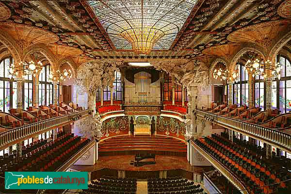 Barcelona - Palau de la Música (Foto: Web del Palau) Barcelona - Palau de la Música