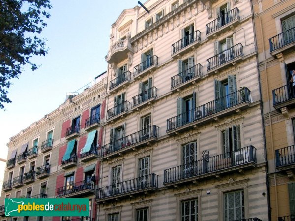 Barcelona - Carrer Trafalgar (Foto: Albert Esteves, 2006) Barcelona - Carrer Trafalgar