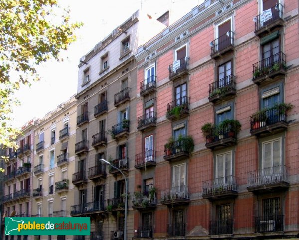 Barcelona - Carrer Trafalgar (Foto: Albert Esteves, 2006) Barcelona - Carrer Trafalgar