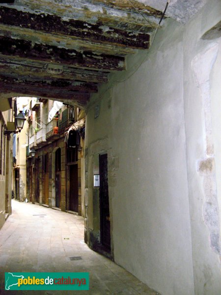 Barcelona - Volta del carrer Sidé (Foto: Albert Esteves, 2006) Barcelona - Volta del carrer Sidé