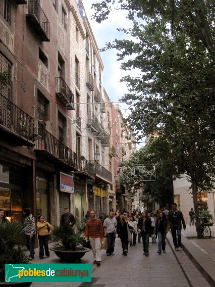 Barcelona - Carrer Argenteria (Foto: Albert Esteves, 2006) Barcelona - Carrer Argenteria