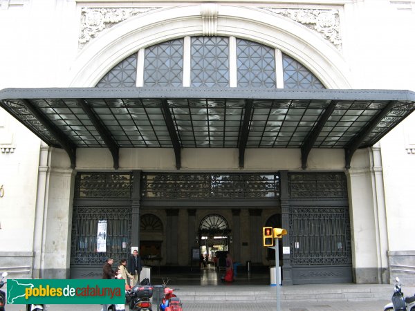 Barcelona - Estació de França (Foto: Albert Esteves, 2006) Barcelona - Estació de França