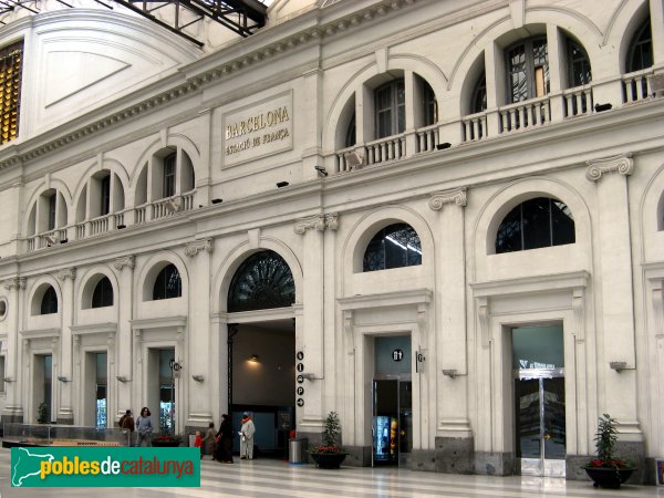 Barcelona - Estació de França (Foto: Albert Esteves, 2006) Barcelona - Estació de França