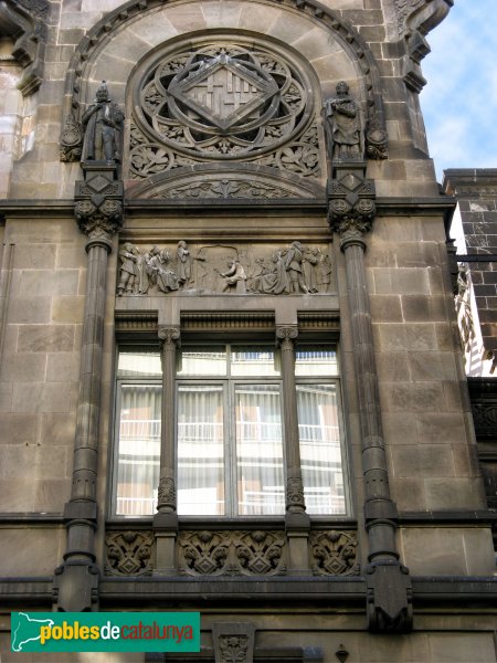 Barcelona - Palau de Justícia (Foto: Albert Esteves, 2007) Barcelona - Palau de Justícia