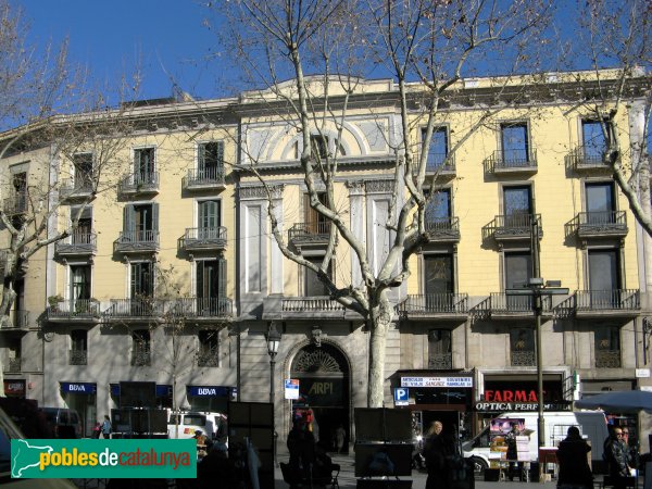 Barcelona - Hotel Quatre Nacions (Rambla, 38) (Foto: Albert Esteves, 2007) Barcelona - Hotel Quatre Nacions (Rambla, 38)