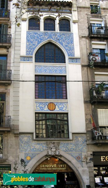 Barcelona - Rambla, 77 (Foto: Albert Esteves, 2007) Barcelona - Rambla, 77