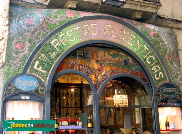 Barcelona - Antiga casa Figueras (Foto: Albert Esteves, 2007) Barcelona - Antiga casa Figueras