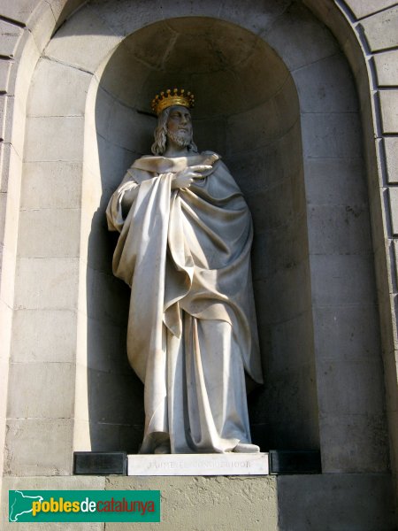 Barcelona - Casa de la Ciutat - Façana principal (Foto: Albert Esteves, 2007) Barcelona - Casa de la Ciutat - Façana principal