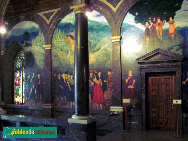 Barcelona - Casa de la Ciutat - Escala de l'Escrivania