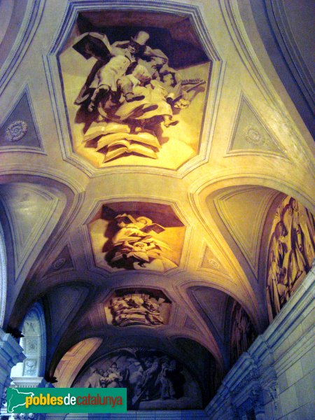 Barcelona - Casa de la Ciutat - Escala d'Honor (Foto: Albert Esteves, 2007) Barcelona - Casa de la Ciutat - Escala d'Honor