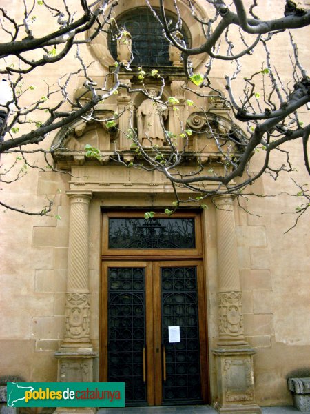 Alella - Església (Foto: Albert Esteves, 2007) Alella - Església