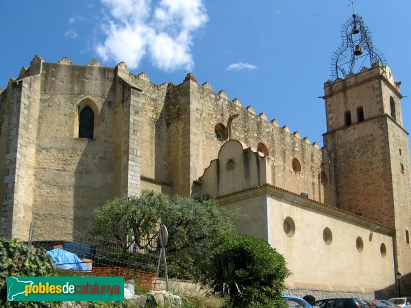 Teià - Església de Sant Martí (Foto: Albert Esteves, 2007) Teià - Església de Sant Martí