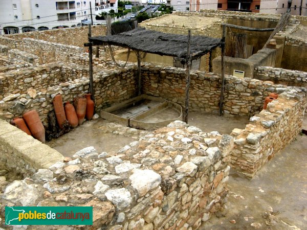 Calafell - Ciutadella ibèrica (Foto: Albert Esteves, 2007) Calafell - Ciutadella ibèrica