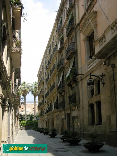 Barcelona - Carrer Notariat (Foto: Albert Esteves, 2007) Barcelona - Carrer Notariat