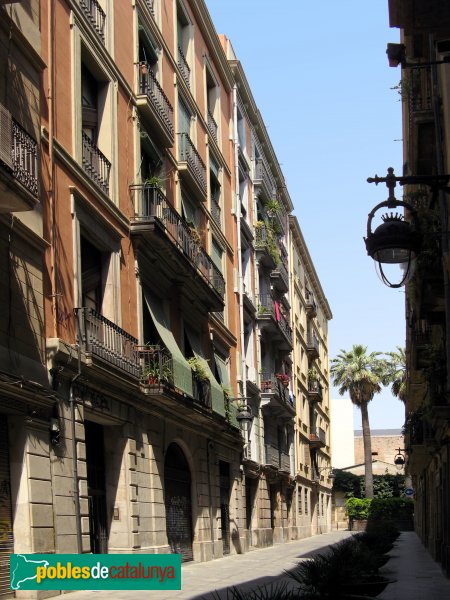 Barcelona - Carrer Notariat (Foto: Albert Esteves, 2007) Barcelona - Carrer Notariat