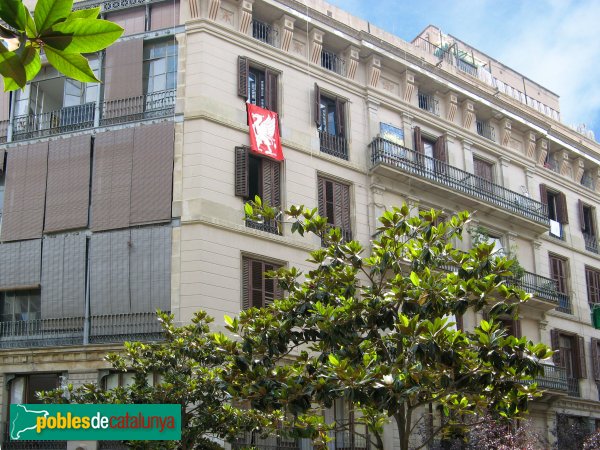 Barcelona - Carrer Doctor Dou, 4 (Foto: Albert Esteves, 2007) Barcelona - Carrer Doctor Dou, 4