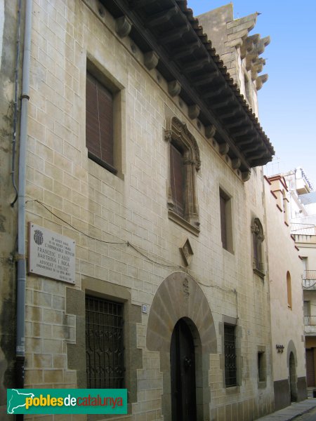 Calella - Can Bartrina (Foto: Albert Esteves, 2007) Calella - Can Bartrina