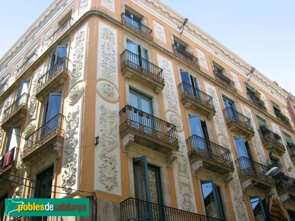 Barcelona - Casa Gené (Hospital, 83) (Foto: Albert Esteves, 2007) Barcelona - Casa Gené (Hospital, 83)