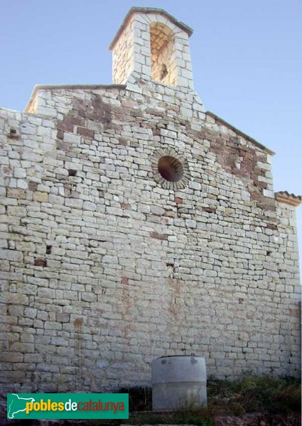El campanar de l'ermita del Puig de la Creu (Foto: Joan Sánchez Sabé, 2007) El campanar de l'ermita del Puig de la Creu