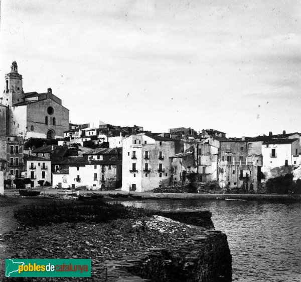 Cadaqués (Foto: Josep Salvany - Fons Salvany, Biblioteca de Catalunya, 1912) Cadaqués