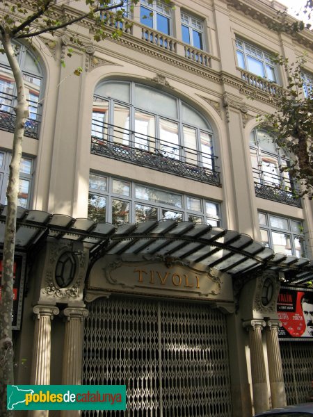Barcelona - Teatre Tívoli (Foto: Albert Esteves, 2007) Barcelona - Teatre Tívoli