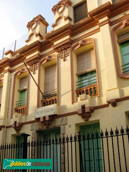 Canet de Mar - Col·legi Yglesias (Foto: Albert Esteves, 2007) Canet de Mar - Col·legi Yglesias