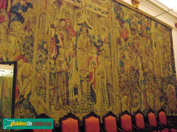 Tarragona - Museu Diocesà - Tapís de les Potestats (Foto: Albert Esteves, 2007) Tarragona - Museu Diocesà - Tapís de les Potestats