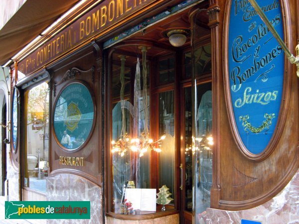 Barcelona - Confiteria Reñé (Foto: Albert Esteves, 2007) Barcelona - Confiteria Reñé