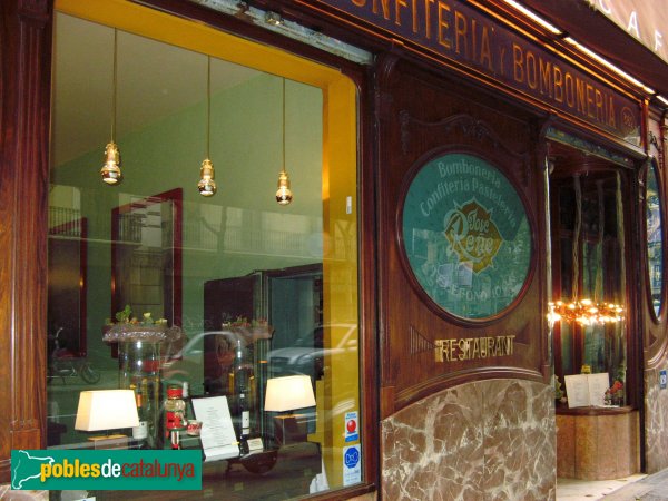 Barcelona - Confiteria Reñé (Foto: Albert Esteves, 2007) Barcelona - Confiteria Reñé
