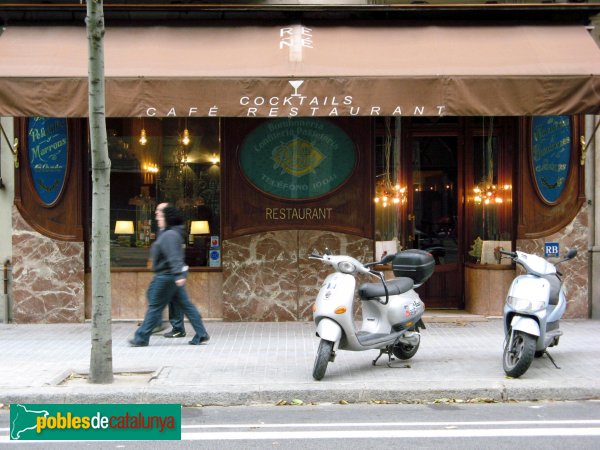 Barcelona - Confiteria Reñé (Foto: Albert Esteves, 2007) Barcelona - Confiteria Reñé