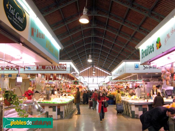 Barcelona - Mercat de la Concepció (Foto: Albert Esteves, 2008) Barcelona - Mercat de la Concepció
