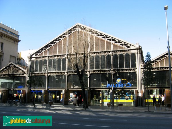 Barcelona - Mercat de la Concepció (Foto: Albert Esteves, 2008) Barcelona - Mercat de la Concepció