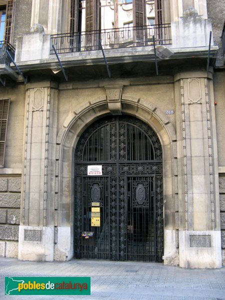 Barcelona - Provença, 318 (Foto: Albert Esteves, 2008) Barcelona - Provença, 318