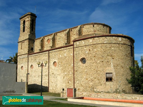 Palafolls - Església de Santa Maria Assumpta (Foto: Albert Esteves, 2008) Palafolls - Església de Santa Maria Assumpta