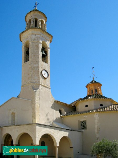 Salomó - Església de Santa Maria (Foto: Albert Esteves, 2008) Salomó - Església de Santa Maria