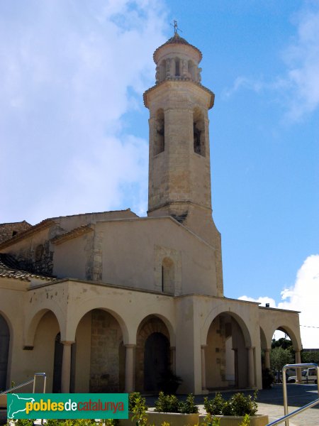 Salomó - Església de Santa Maria (Foto: Albert Esteves, 2008) Salomó - Església de Santa Maria