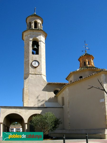 Salomó - Església de Santa Maria (Foto: Albert Esteves, 2008) Salomó - Església de Santa Maria