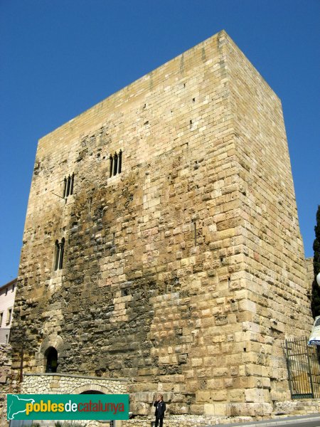 Tarragona - Castell del Rei o de Pilat (Torre del Pretori) (Foto: Albert Esteves, 2008) Tarragona - Castell del Rei o de Pilat (Torre del Pretori)