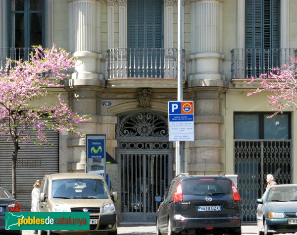 Barcelona - València, 199-201 / Enric Granados, 39-41 (Foto: Albert Esteves, 2008) Barcelona - València, 199-201 / Enric Granados, 39-41