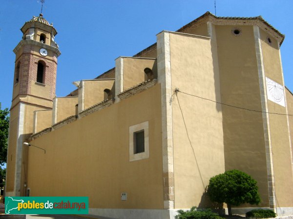 El Morell - Església de Sant Martí (Foto: Albert Esteves, 2008) El Morell - Església de Sant Martí