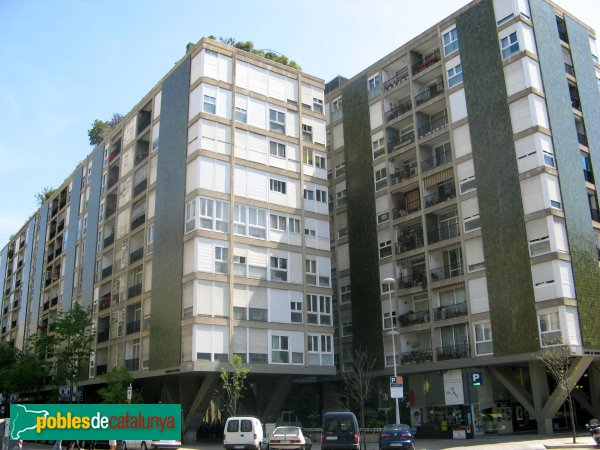 Barcelona - Edifici Mediterrani (Consell de Cent, 160-186) (Foto: Albert Esteves, 2008) Barcelona - Edifici Mediterrani (Consell de Cent, 160-186)