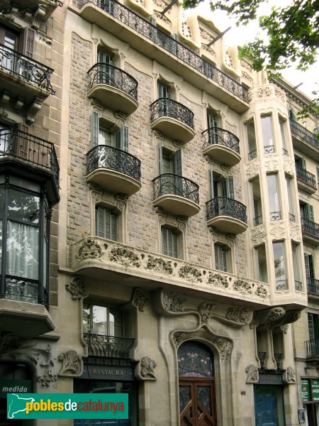 Barcelona - Casa Granell Manresa (Gran Via, 582) (Foto: Anna Corcoll, 2008) Barcelona - Casa Granell Manresa (Gran Via, 582)