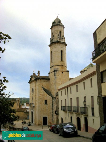 El Catllar - Església de Sant Joan Baptista (Foto: Albert Esteves, 2008) El Catllar - Església de Sant Joan Baptista