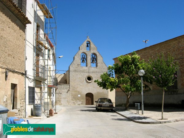 Fondarella - Església de Santa Maria (Foto: Albert Esteves, 2008) Fondarella - Església de Santa Maria