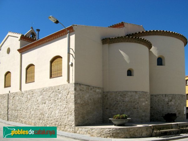 La Fondarella - Església de Santa Maria (Foto: Albert Esteves, 2008) La Fondarella - Església de Santa Maria