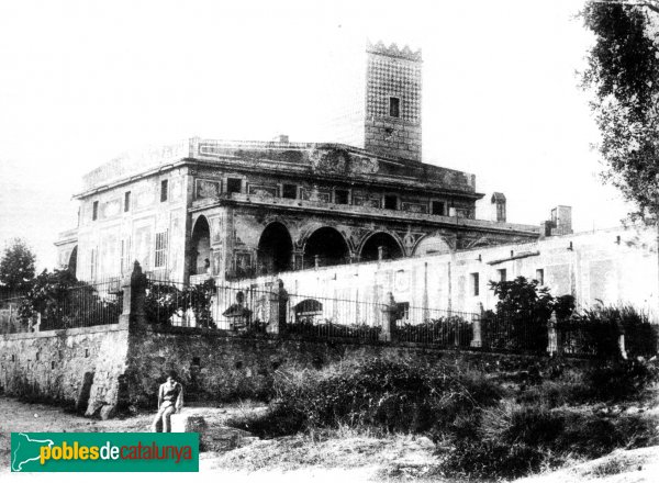 Sant Feliu de Llobregat - Casa Erasme de Gònima (Foto: 1899) Sant Feliu de Llobregat - Casa Erasme de Gònima