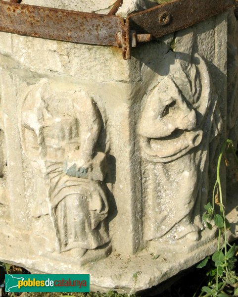 Castellnou de Seana - Creu renaixentista (Foto: Albert Esteves, 2008) Castellnou de Seana - Creu renaixentista