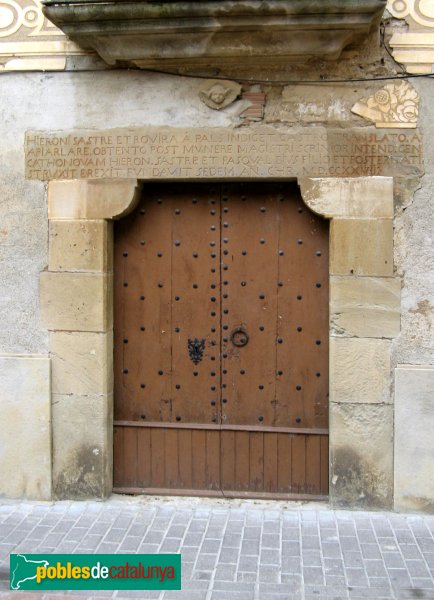 Piera - Casa Sastre (Foto: Albert Esteves, 2008) Piera - Casa Sastre