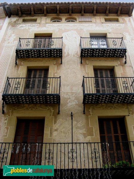 Piera - Cases Víctor Riu (Foto: Albert Esteves, 2008) Piera - Cases Víctor Riu